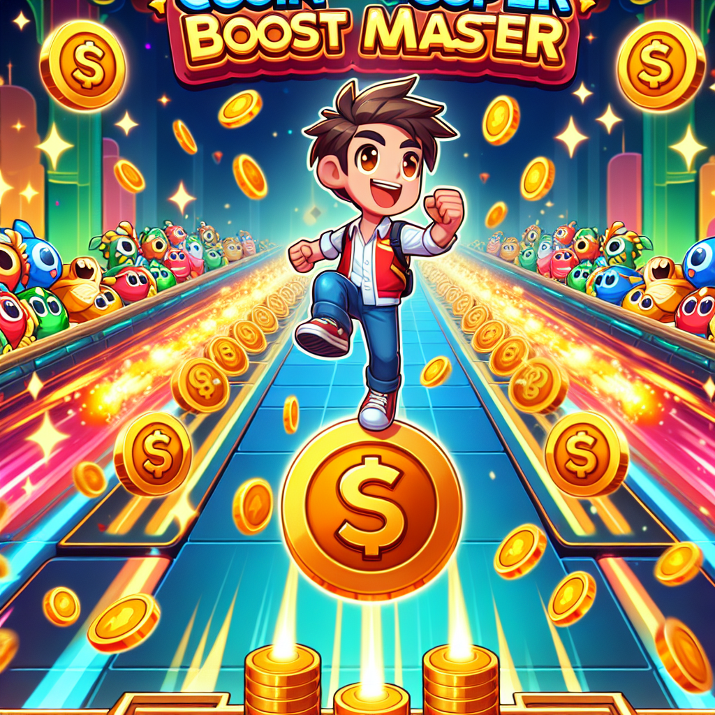 Exciting gameplay screenshot of Coin Super Boost Master